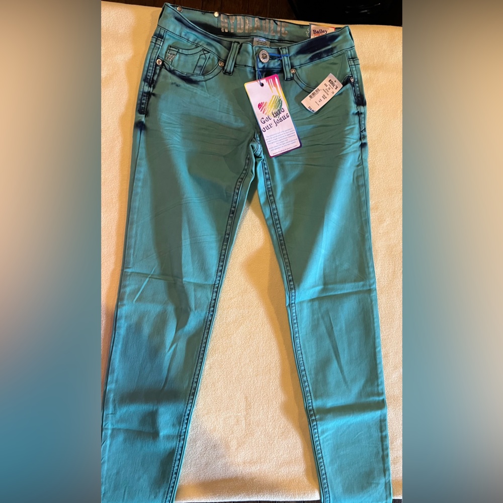Hydraulic skinny jeans